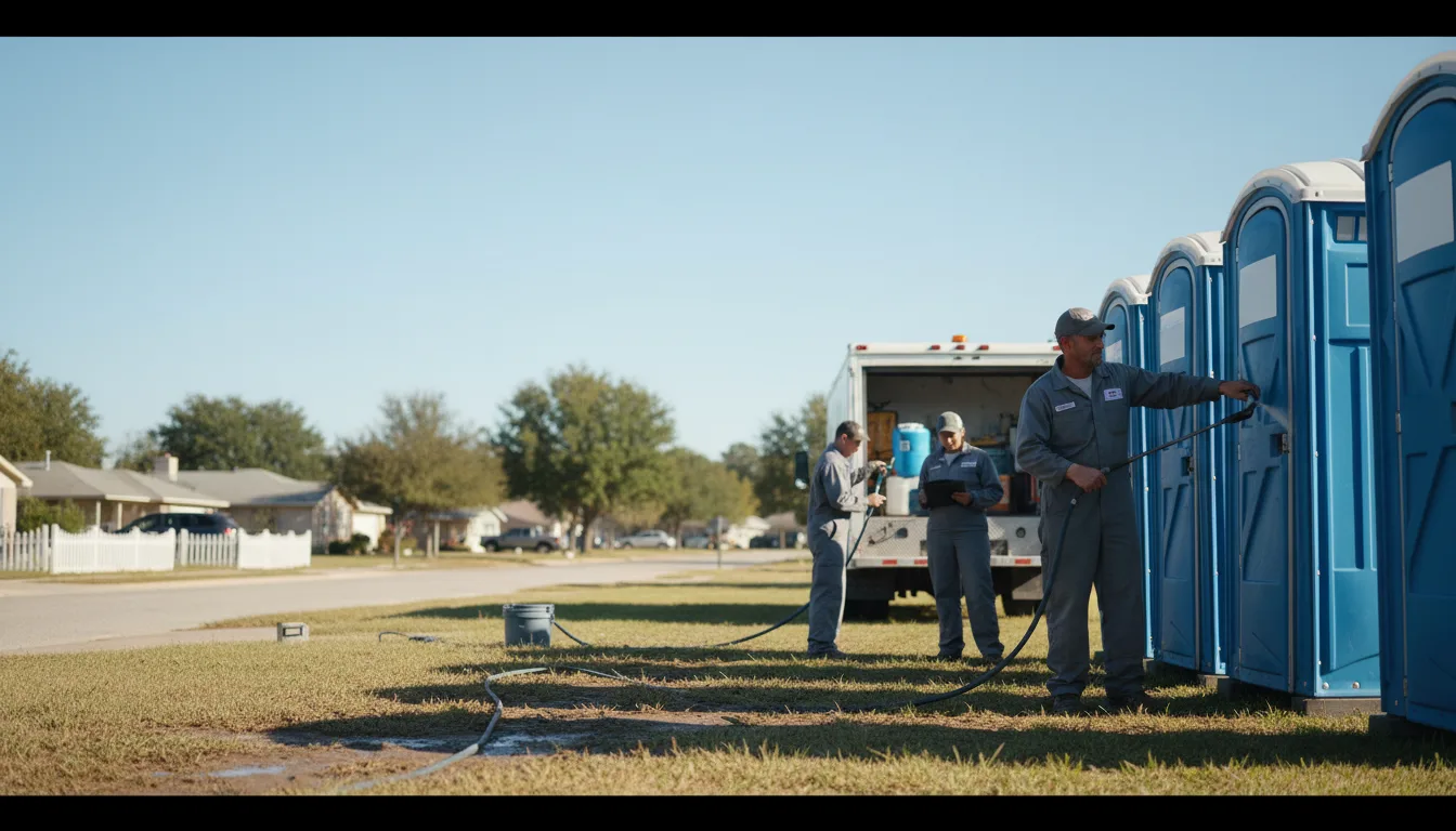 Long-Term Portable Toilet Rental in Rockville, NE near me
